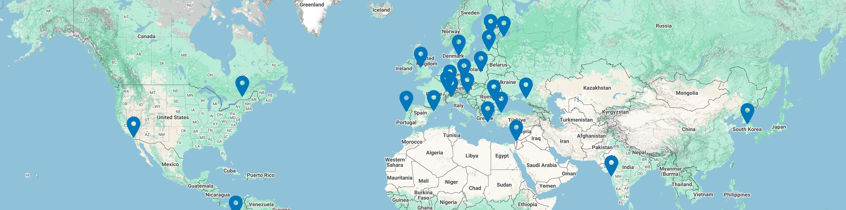 Worldwide Map