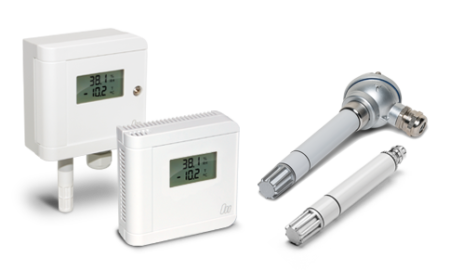 Humidity and temperature transmitter sensor for many applications