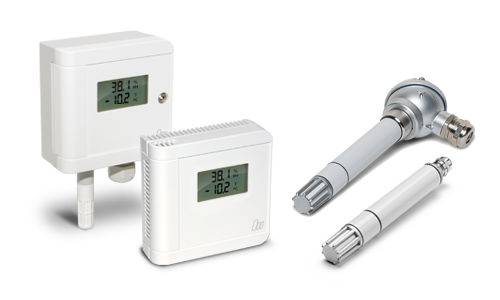 Humidity and temperature transmitter sensor for many applications