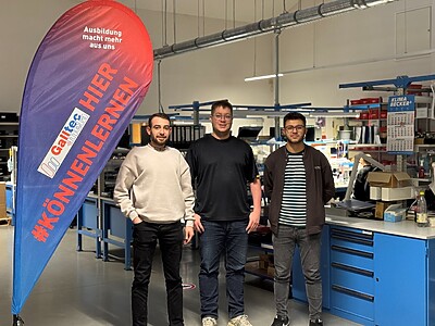 Ausbildungsstart bei Galltec+Mela 2024 Ausbildungsstart bei Galltec+Mela 2024