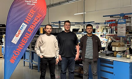 Ausbildungsstart bei Galltec+Mela 2024 Ausbildungsstart bei Galltec+Mela 2024