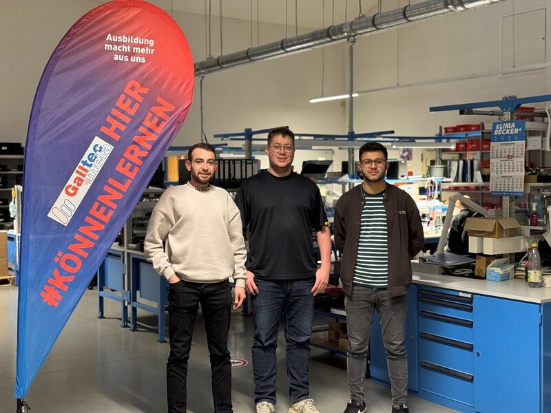 Ausbildungsstart bei Galltec+Mela 2024