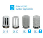 Filters and protective baskets outdoor, Schutzfilter Außeneinsatz, Filtre de protection pour une utilisation en extérieur