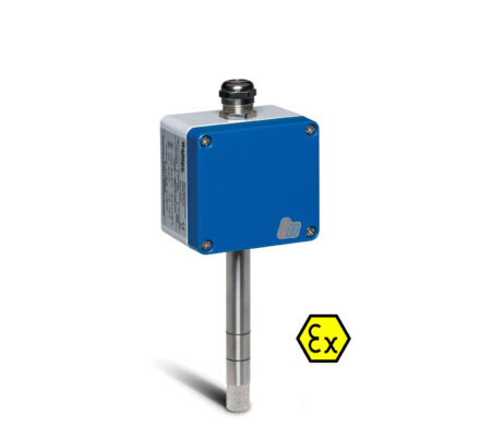 ATEX-certified high-precision transmitter,Industrie-Transmitter für Feuchte und Temperatur Wandmontage,Capteurs d'humidité et temperature avec homologation ATEX