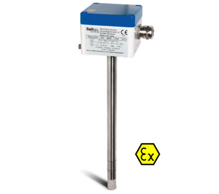 ATEX-certified high-precision Transmitter,Industrie Transmitter mit ATEX Humidity Temperature sensor KC.Ex, Capteurs industriel avec ATEX_Galltec+Mela