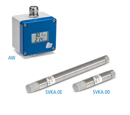 Industry Transmitters for humidity and temperature,Industrie Transmitter Feuchte und Temperatur, AW mit S-Serie Sensoren kombinierbar,Capteurs industriels d'humidité et de température